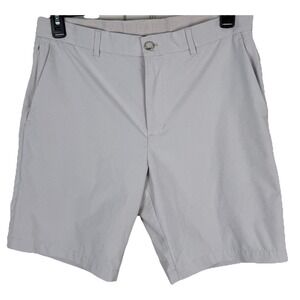 Fair Harbor Shorts Mens 31 Stone Dunewood Performance Chino Golf Stretch Tech